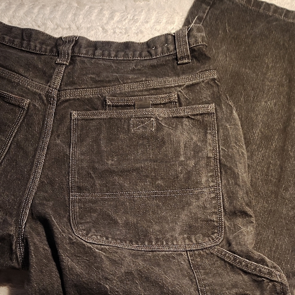 Anchor Blue Black Denim Jeans - Picture 4 of 11